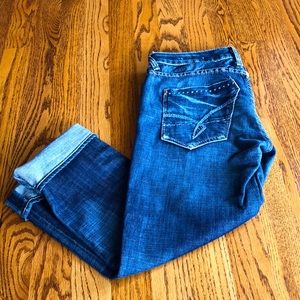 Union Size 25 cropped Jeans